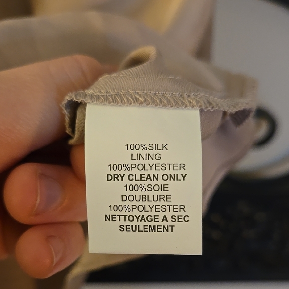 Elegant Cream Slip Dress - Picture 4 of 4